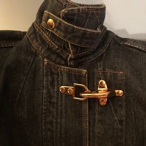 RALPH LAUREN S JEAN JACKET  WITH COPPER HARDWARE